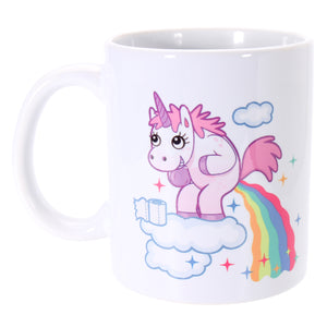 Funny Rainbow Unicorn Ceramic Mug Coffee Milk Tea Cup Home Office Christmas Kids Gift