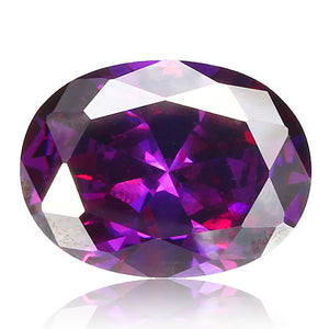 28.35ct 20x15mm Purple Oval Elliptical Cut Gemstone VVS AAA Jewelry Loose Gems Decorations