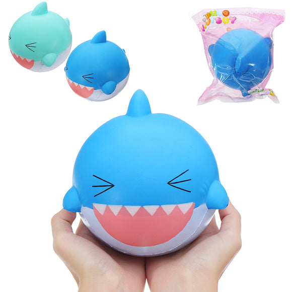 Squishy Shark Soft Hand Squeeze Carton 15cm Slow Rising With Packaging Collection Gift Soft Toy