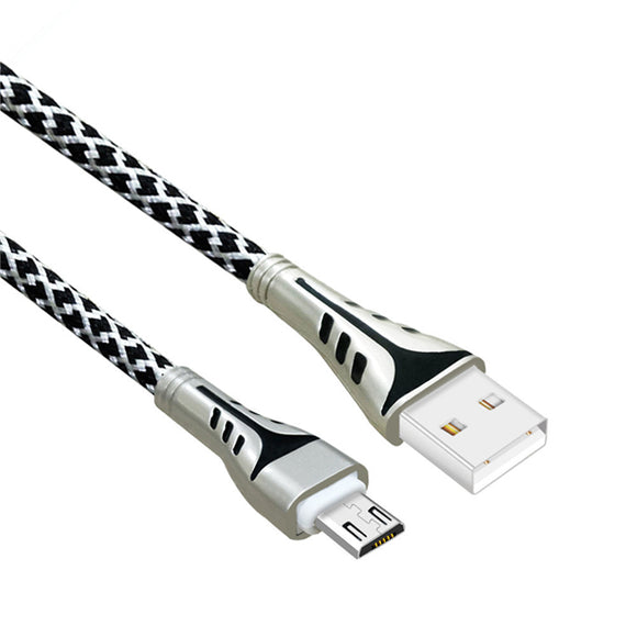 Bakeey 2.4A Micro USB Braided Fast Charging Cable 1m For Redmi Note 4 4X Samsung S7 Edge