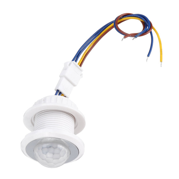 40W LED Infrared Sensor Switch Lamp Incandescent Street Lamp Ceiling Opening 26MM Mini Integrated