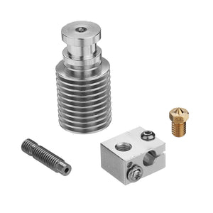 V6 Metal Short-Range Extruder Head DIY Part For 3D Printer 1.75mm Filament 0.4mm Nozzle