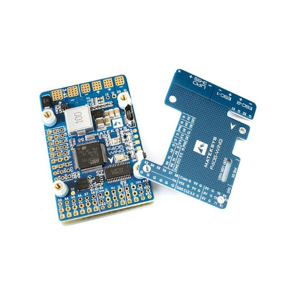 Matek Systems F405-WING (New) STM32F405 Flight Controller Built-in OSD for RC Airplane Fixed Wing