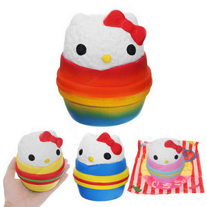 Angie Squishy Onigiri Sushi Jumbo 12cm Scented Slow Rising Original Packaging Collection Gift Decor Toy