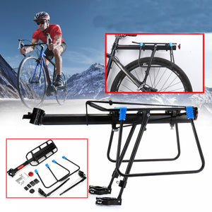 BIKIGHT Alloy Bike Cargo Rack Rack Rear Shelf Seat Luggage Bracket Bicycle Cycling Motorcycle