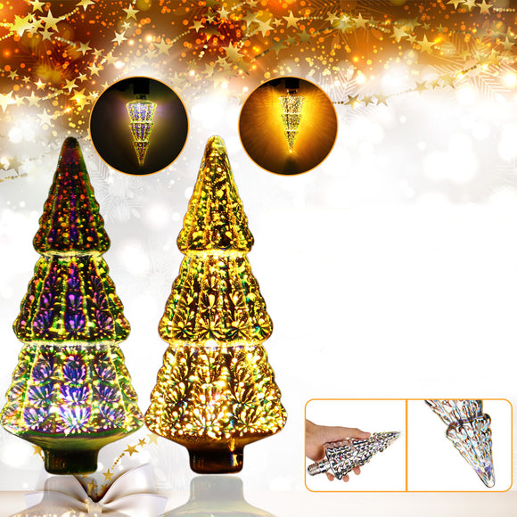 AC85-265V E27 4W Christmas Tree 3D Firework LED Light Bulb for Holiday Home Decorate Restaurant Decor