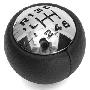 Car 6 Speed Black Gear Stick Shift Knob Fit For Peugeot