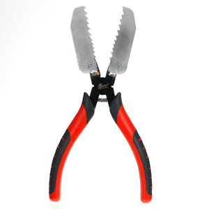 Large Serrated Pliers Black And Red Coloured Pliers