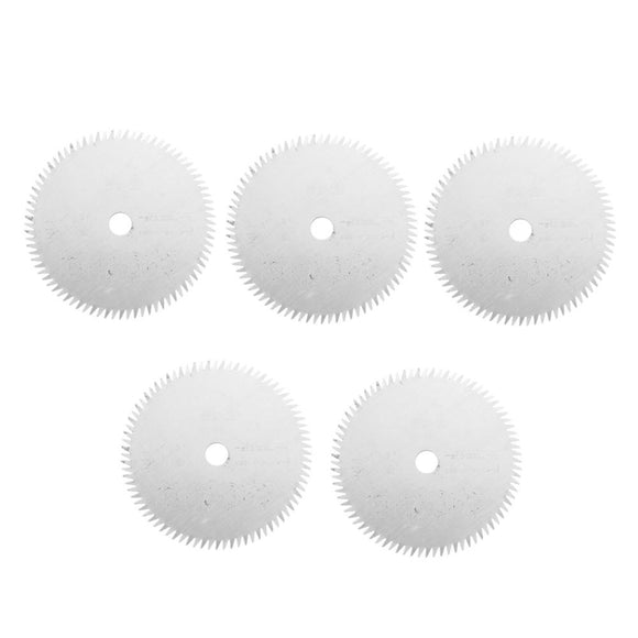 Hilda 5pcs 85mm Saw Blade Woodworking 80 Teeth 10mm Bore Circular Cutting Disc