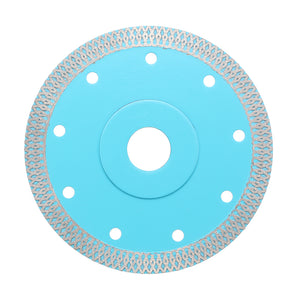 Drillpro 5 Inch 125X22.23X1.6mm Saw Blade Diamond Ultra-thin Mesh Saw Blade for Porcelain Ceramic