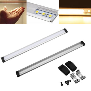 LUSTREON 30/50CM Milky White Transparent Aluminum Channel Holder For LED Strip Light Cabinet Lamp