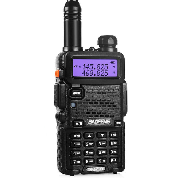 Baofeng DM-5R Dual Band DMR V/UHF Two Way Radio Walkie Talkie Time Slot