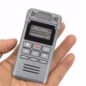 560 hrs Record Time LCD Digital Voice Rechargeable Audio Smart Recorder Dictaphone With MP3 Player