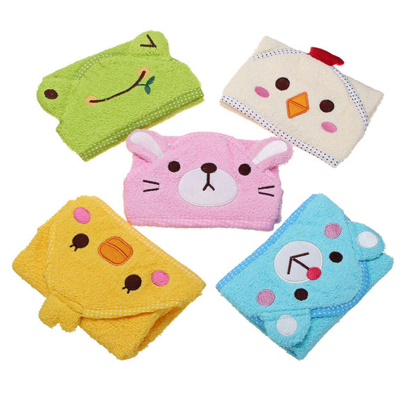 Pets Dog Cat Puppy Doggy Towel Cute Bathrobe Cartoon Absorbent Pet Bath Towel Blanket