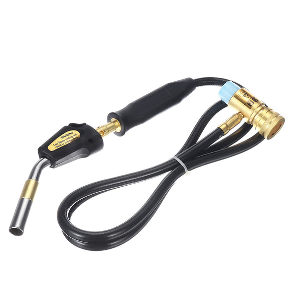 Mapp Gas Self Ignition Plumbing Solder Propane Welding Turbo Torch W/ Hose