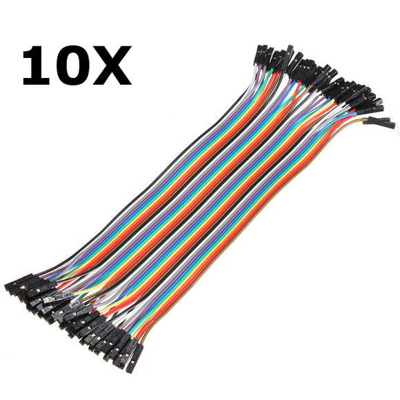 400pcs 20cm Female to Female Jumper Cable Dupont Wire For Arduino