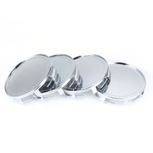 4pcs 75mm/ 69mm Sliver Car Auto Wheel Center Hub Cover Cap For Benz SLK A Class