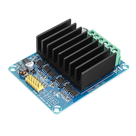 DC 5-12V 30A PWM Dual Channel Motor Control Module H Bridge Motor Drive Controller Board