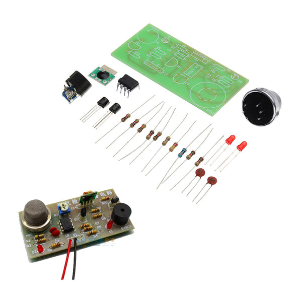 DIY MQ5 Gas Detection Alarm Circuit Kit Gas Sensor Module Kit