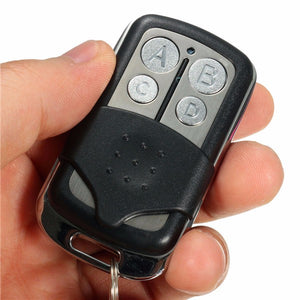 Universal 4-Channel 433/315 MHz Gate Garage Door Cloning Remote Control Key Fob