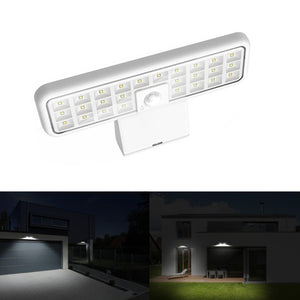 Solar Power 26 LED PIR Motion Sensor Wall Light Waterproof Outdoor Yard Garden Security Lamp