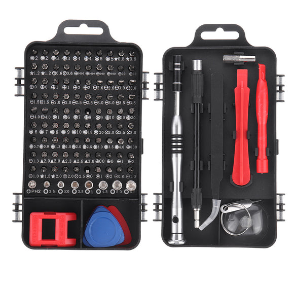 115-In-1 Screwdriver Bits Set Magnetic Screwdriver Bit Torx Multi Mobile Phone Repair Tools Kit Electronic Device Hand Tool