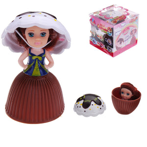 9CM Mini Cupcake Princess Surprise Doll Dress Sweet Smell Cup Cake