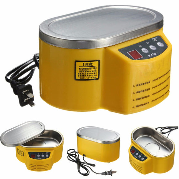 AC 220V Mini Ultrasonic Cleaner Ultrasonic Waher for Jewelry Glasses Circuit Board Watch CD Lens