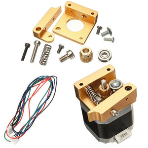 Aluminum Extruder Forward or Reverse Direction Bracket Kit With NEMA 17 Stepper Motor For 3D Printer