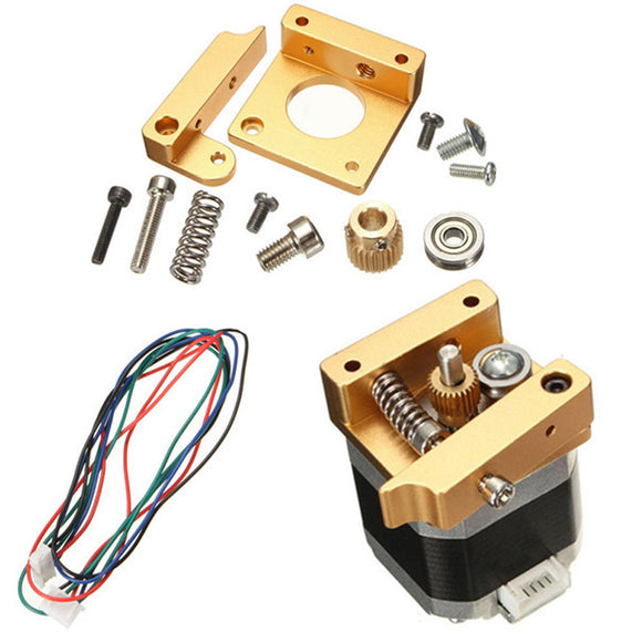 Forward or Reverse Direction Metal Extruder Kit With NEMA 17 Stepper Motor For RepRap Prusa i3