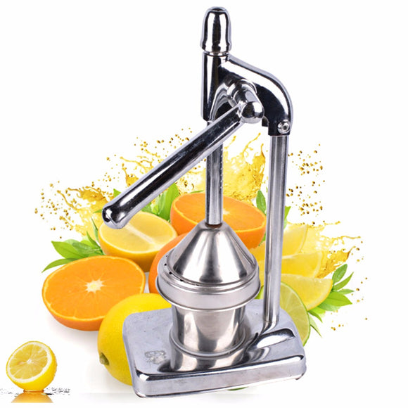 Manual Press Orange Citrus Juicer Juice Extractor Stainless Steel Fruit Processing Tool