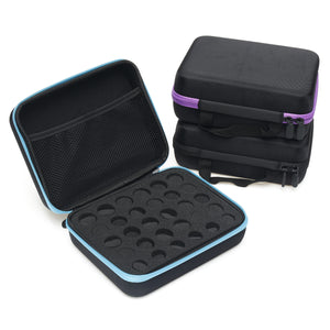 30 Bottles 5/10/15ml Essential Oil Sorage Bag Travel Case Holder Storage Aromatherapy Box