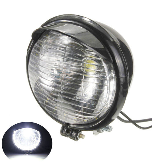 Universal Motorcycle Motor Bike 25 LEDs Headlight Headlamp