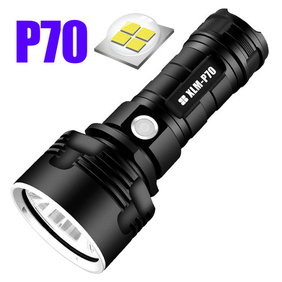P70/L2 3Modes Super Bright Light LED Flashlight Outdoor USB Rechargeable Waterproof Flashlight 26650 Flashlight Flashlight Led Flashlight 18650 Flashlight Torch