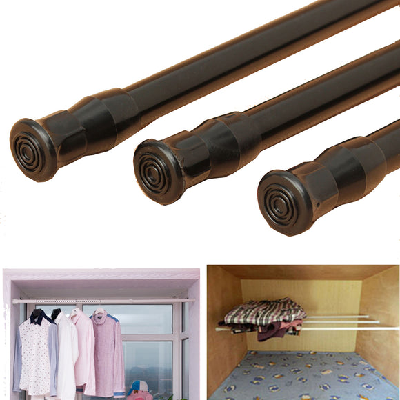 Extendable Adjustable Spring Tension Window Curtain Rod Pole Telescopic Pole Shower Curtain Rod