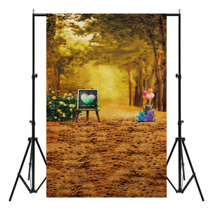 3x5FT Golden Woods Autumn Photography Backdrop Studio Prop Background