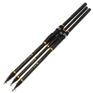 ZANLURE 4.5m/5.4m/6.3meters Carbon Superhard Fishing Rod Ocean Rock Fshing Rod