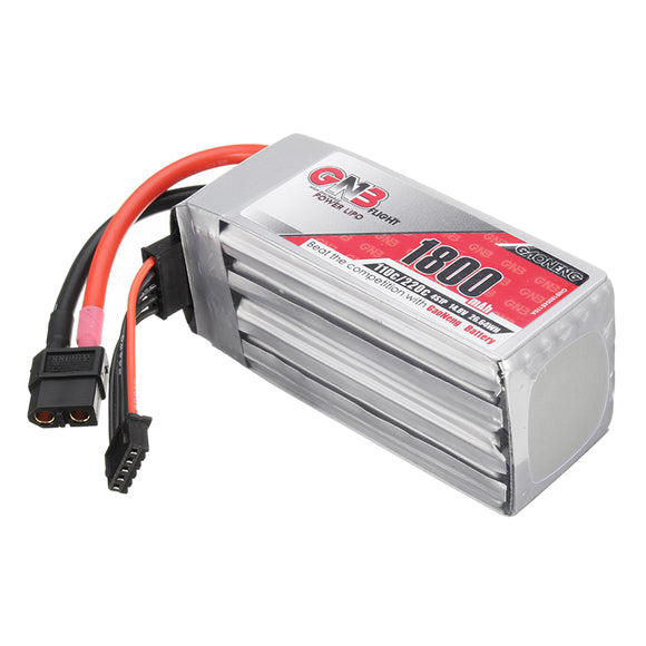 Gaoneng GNB 14.8V 1800mAh 110C/220C 4S LiPo Battery XT60 Plug For FPV Racing Drone