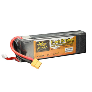 ZOP Power 14.8V 4000mAh 4S 60C Lipo Battery XT60 Plug