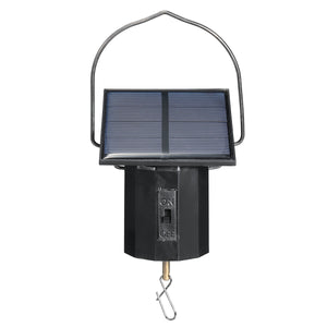 0.35W 1.6V Solar Powered System Whirligig Wind Spinner Motor Twirl Swirl Outdoor Hanging Ornament