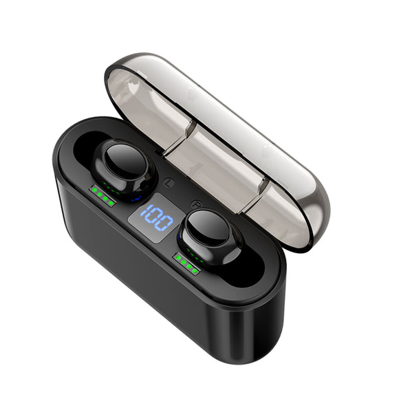 Bakeey X11 TWS Earphone bluetooth 5.0 Wireless Headset 1200mAh LED Display In-ear Touch Control Hifi Sports Headphones