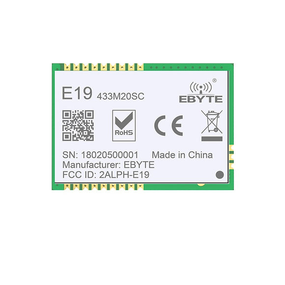 E19-433M20SC SX1278 LORAWAN 433MHz LoRa SPI Long Range Transmitter and Receiver 100mW SMD 433 MHz Wireless rf Module