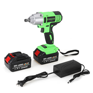 98VF 12000mAh 320Nm Cordless Electric Wrench Lithium Power Wrench Tool