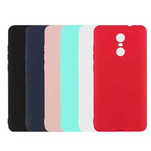 Candy Color Scrub TPU Soft Protective Case For Xiaomi Redmi Note 4/Redmi Note 4X 4G+64G