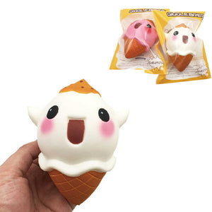 Giggle Bread Squishy Ice Cream 12cm Slow Rising WIth Packaging Collection Gift Decor Soft