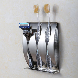 Hoanna TR-051 1PC Stainless Steel Wall Mounted  Toothbrush Holder