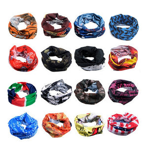 Men Women Snood Bandana Head Face Mask Neck Warmer Sport Running Riding Scarf