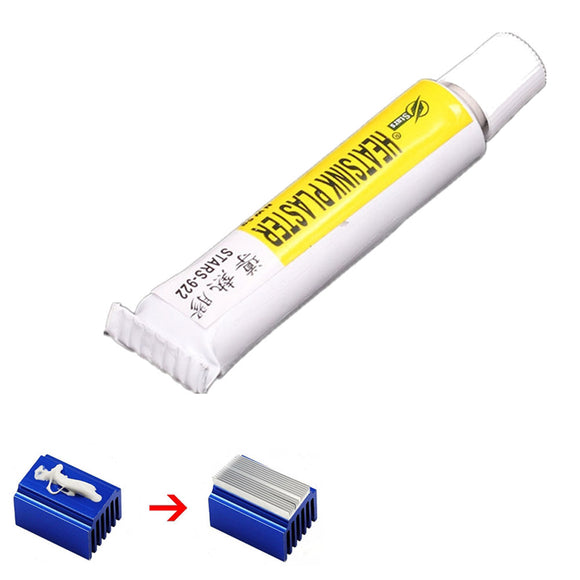 5pcs STARS-922 Heatsink Plaster CPU Thermal Conductive Glue With Strong Adhesive For 3D Printer