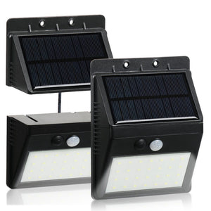 Waterproof 28 LED Solar PIR Motion Sensor Security Lamp Separable Wall Light for Outdoor Garden Yard