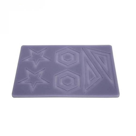 Geometric Shape Silicone Fondant Mold Cake Decorating Mould Gum Paste Sugarpaste Mold FDA LFGB